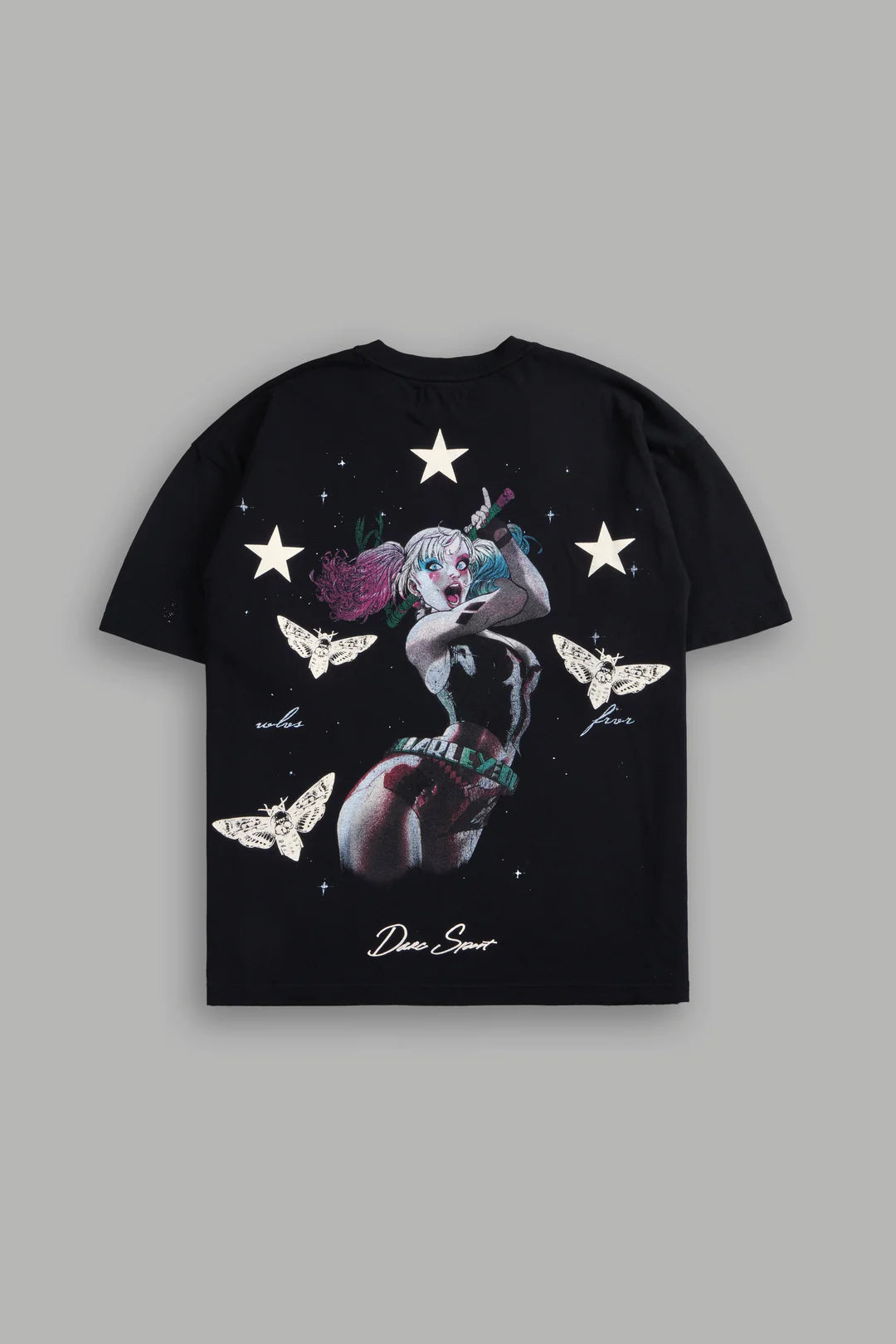 She's a Star Harly Queen Unisex "Premium" Oversized Tee in Black