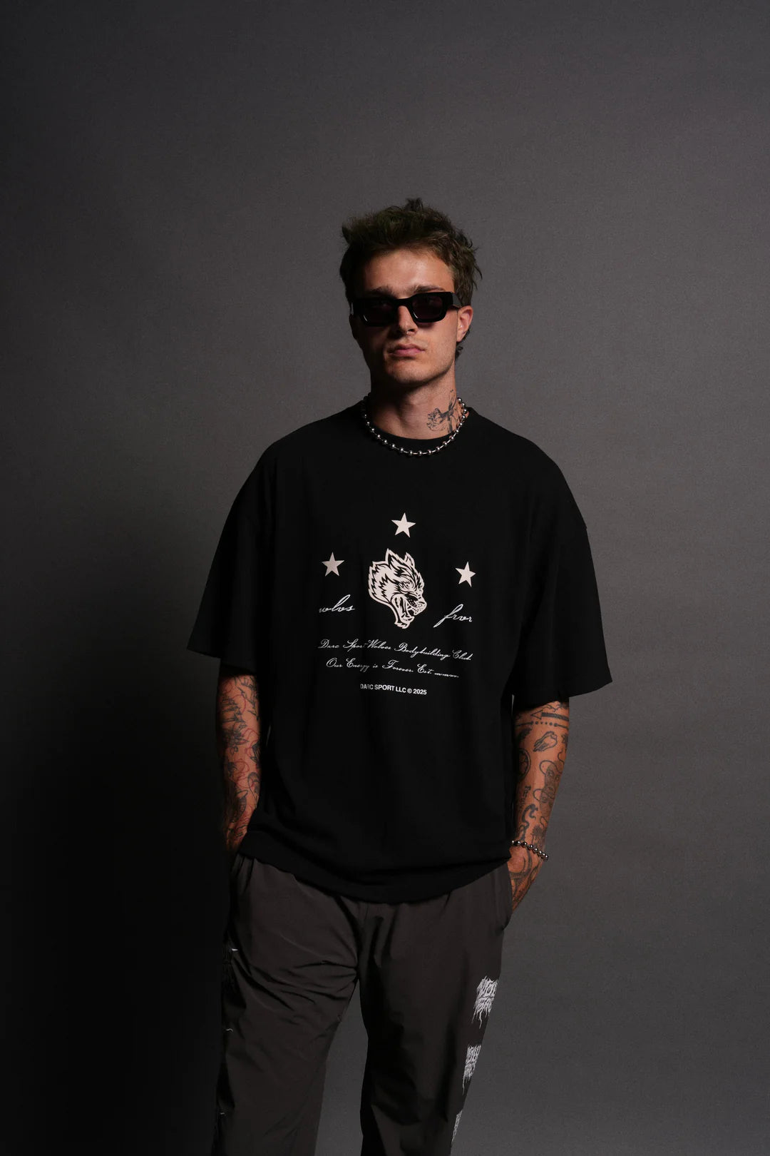 She's a Star Harly Queen Unisex "Premium" Oversized Tee in Black