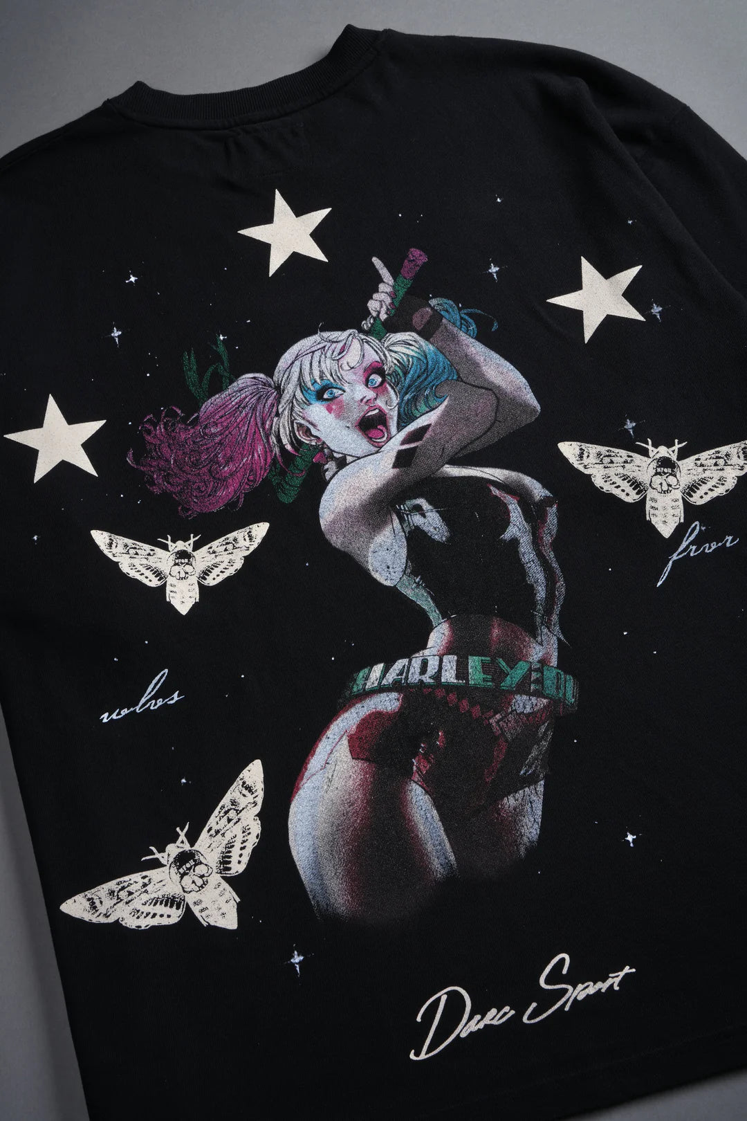 She's a Star Harly Queen Unisex "Premium" Oversized Tee in Black