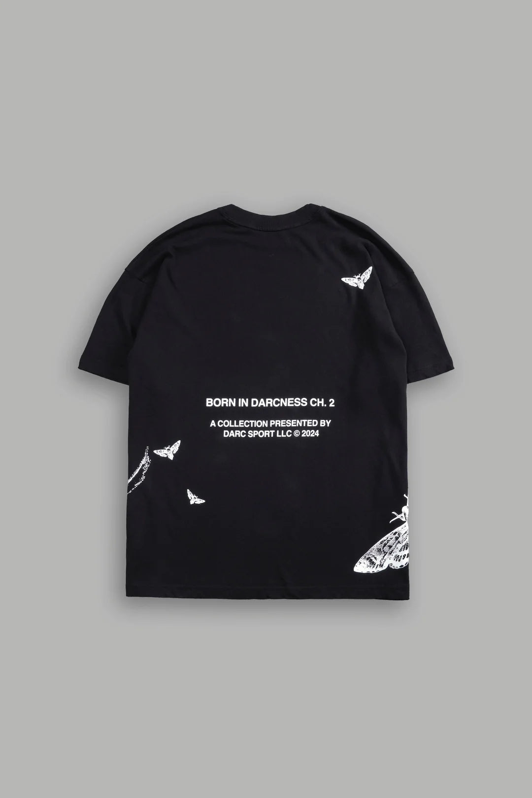 Bane "Side By Side" Oversized Tee in Black