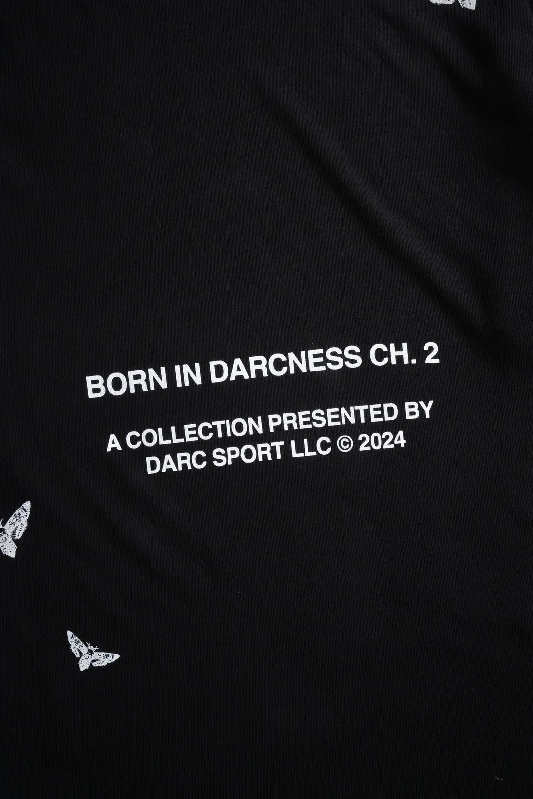 Bane "Side By Side" Oversized Tee in Black