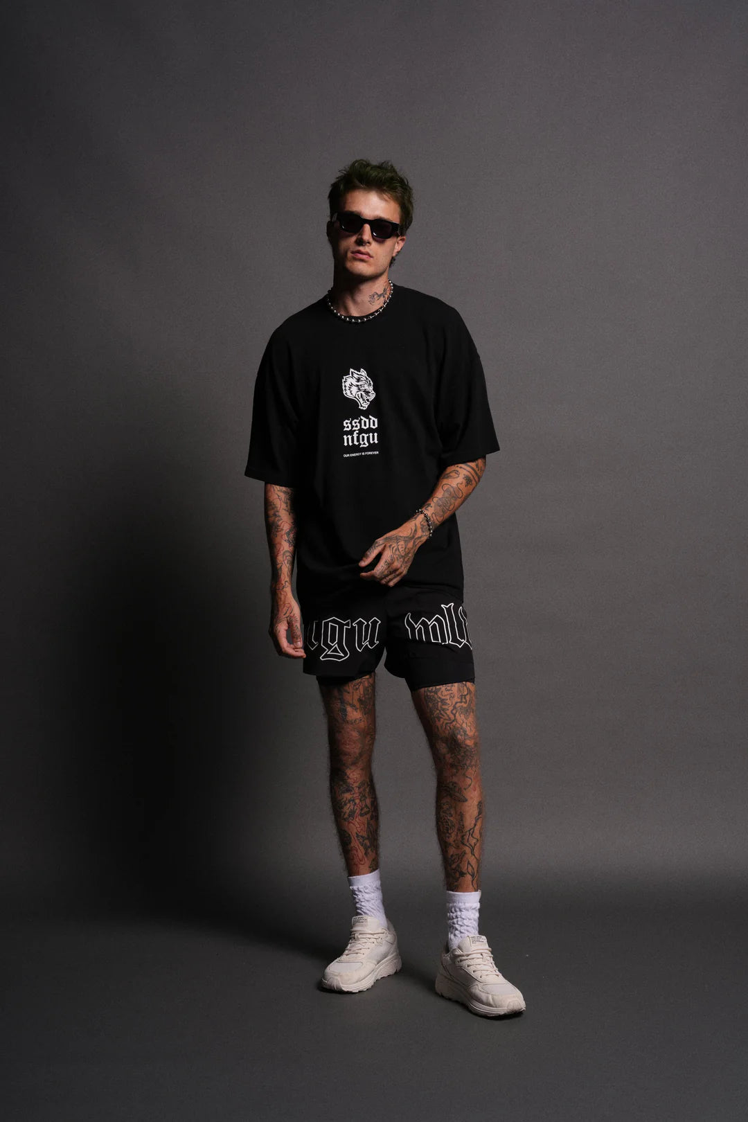 Them (Harley/Joker) Premium" Oversized Tee in Black