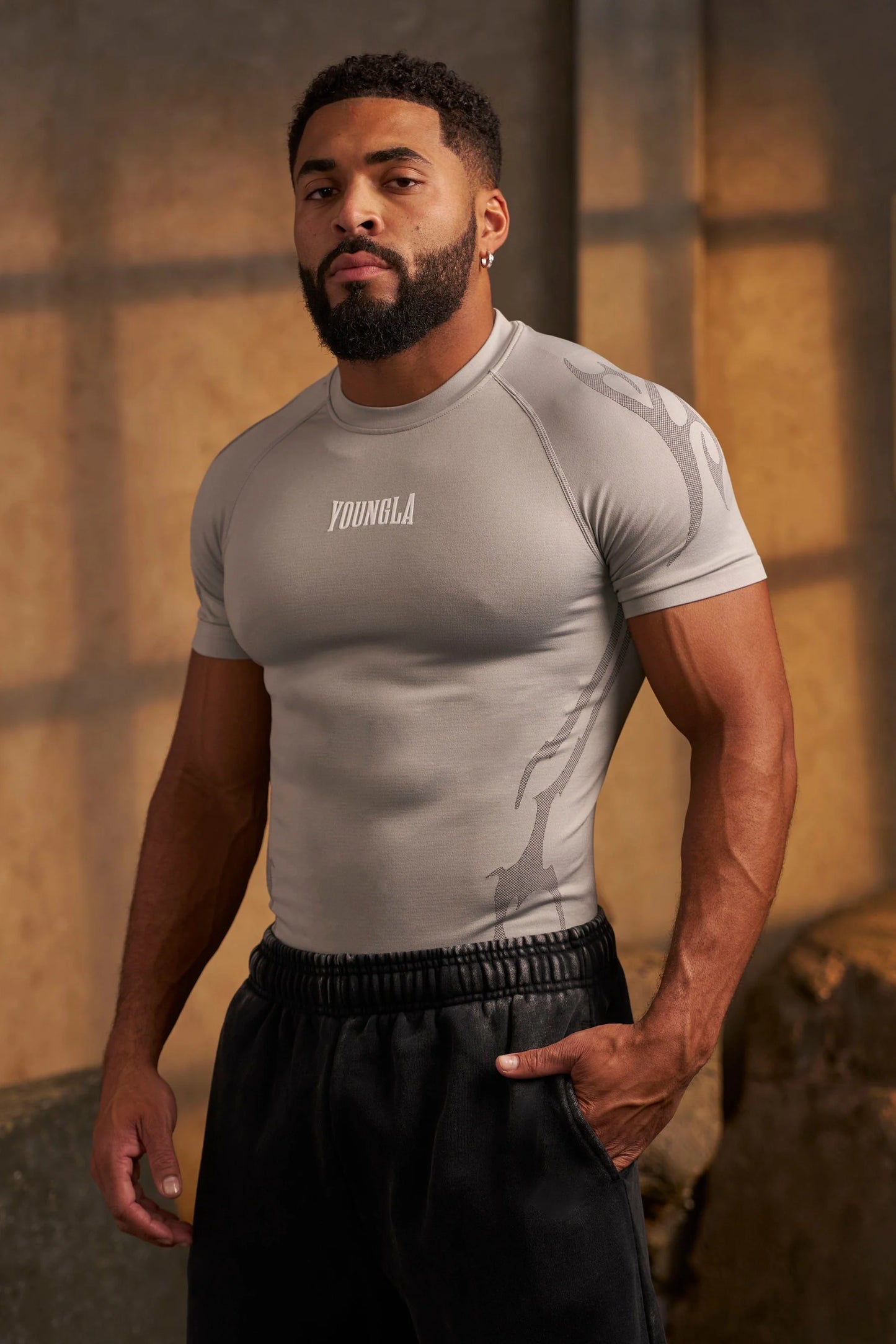 4067 - Gothic Compression | Grey