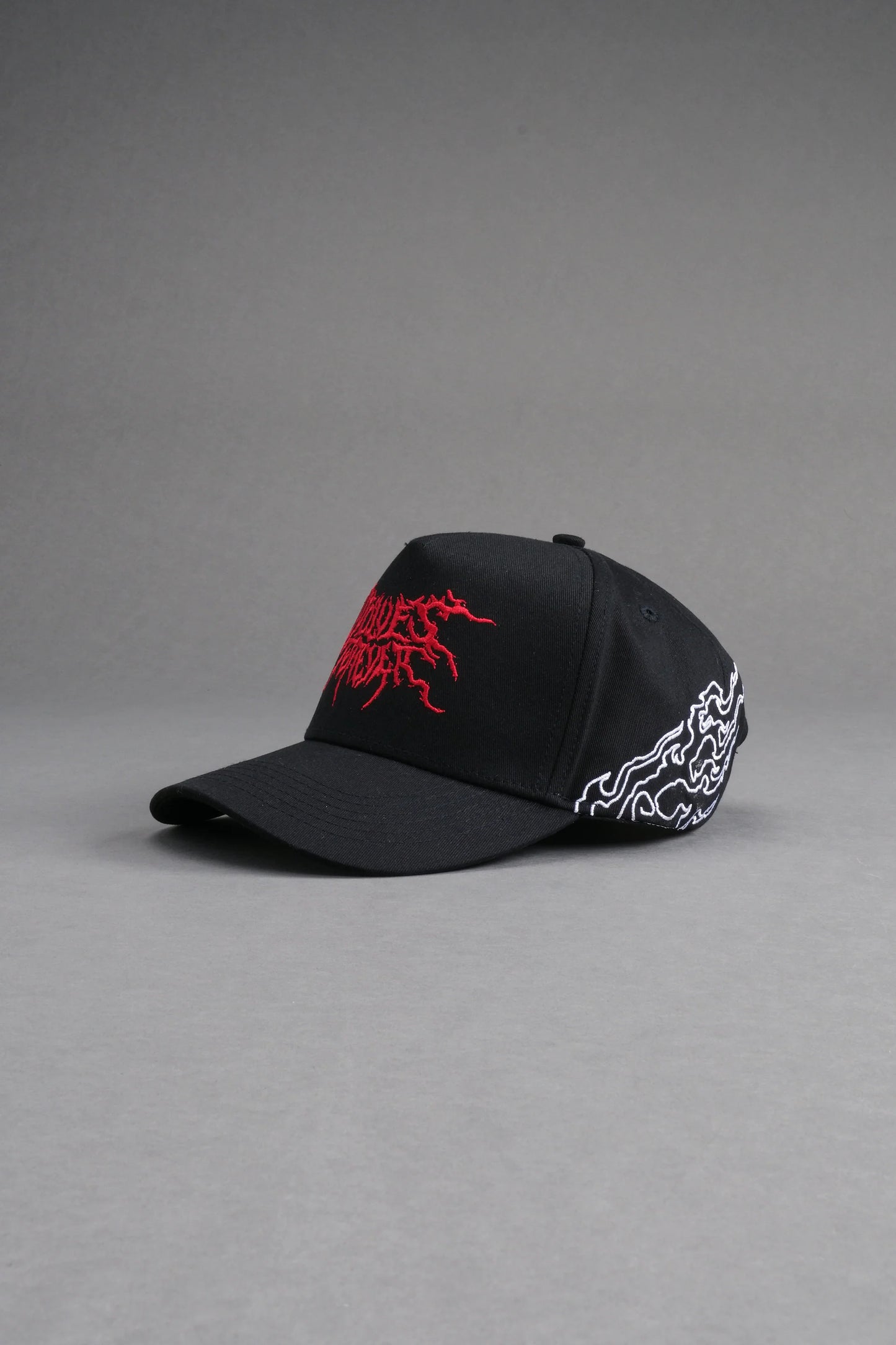 DS - Forged From Iron 5 Panel Hat in Black