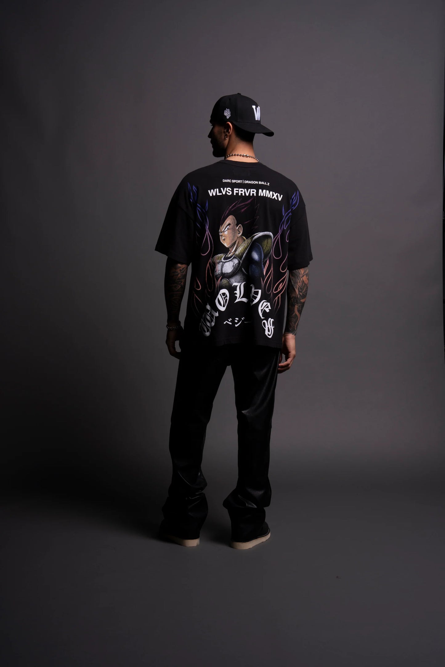 One Of Us "Premium" Oversized Tee in Black