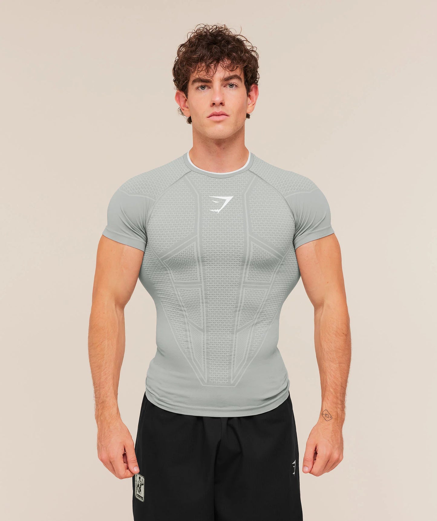 PRE-ORDEN: Onyx V1 Tee | Smokey Grey/Light Grey/White