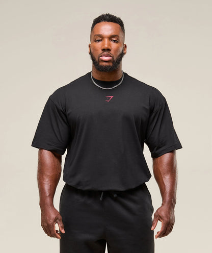 GS - Power T-Shirt | Black Red