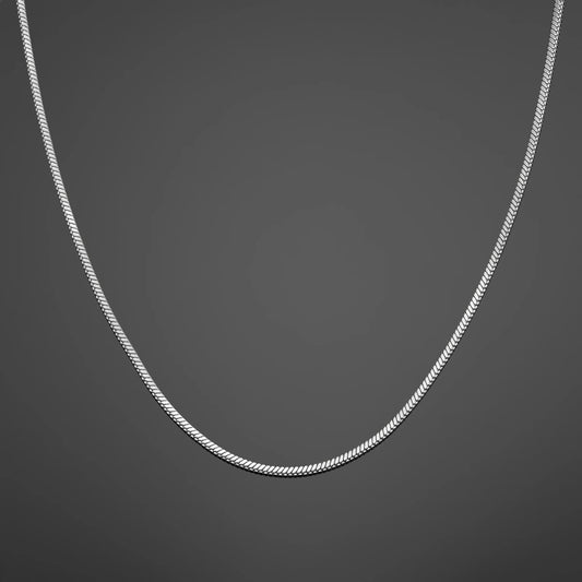 Minimal Snake Chain - Silver RG193