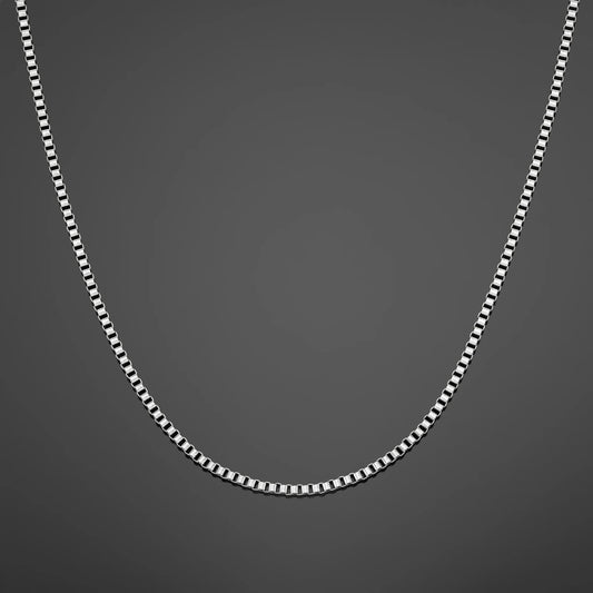 Minimal Box Chain - Silver RG197