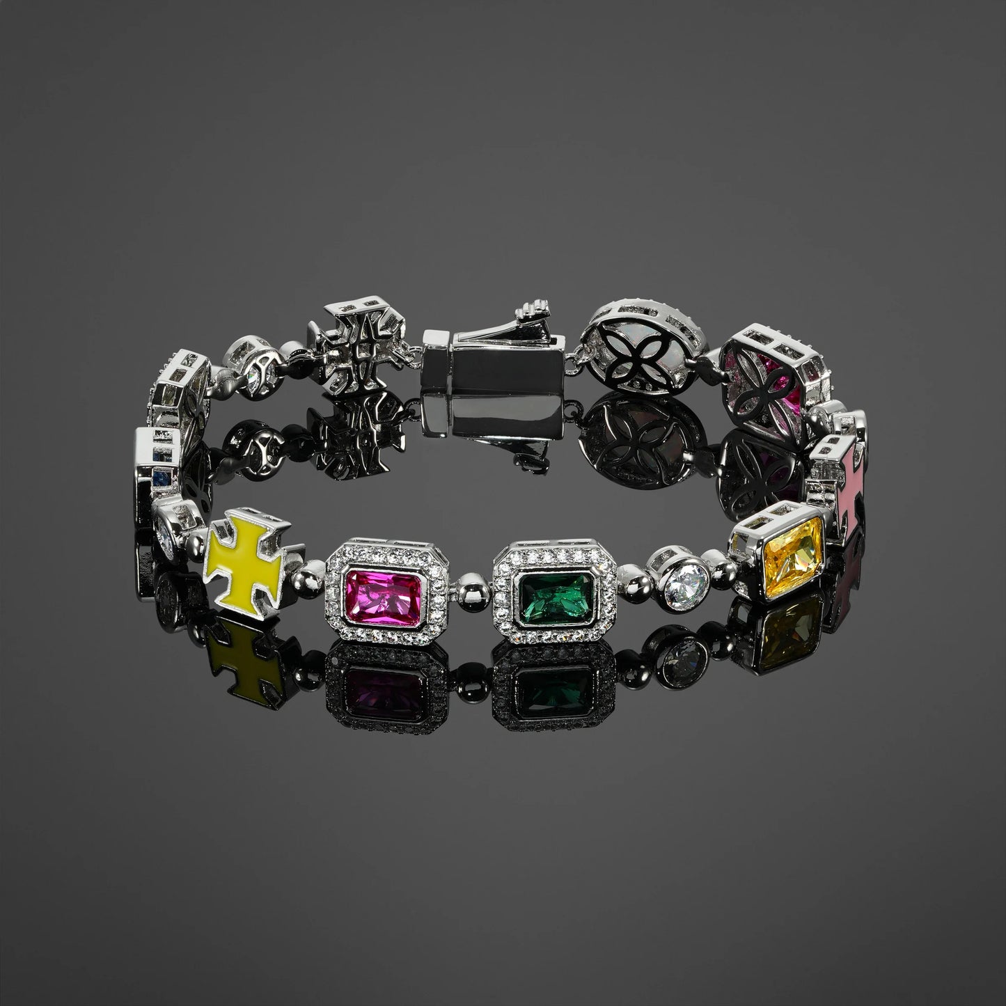 The Royal Gemstone Bracelet - RG304 (Brazalete)