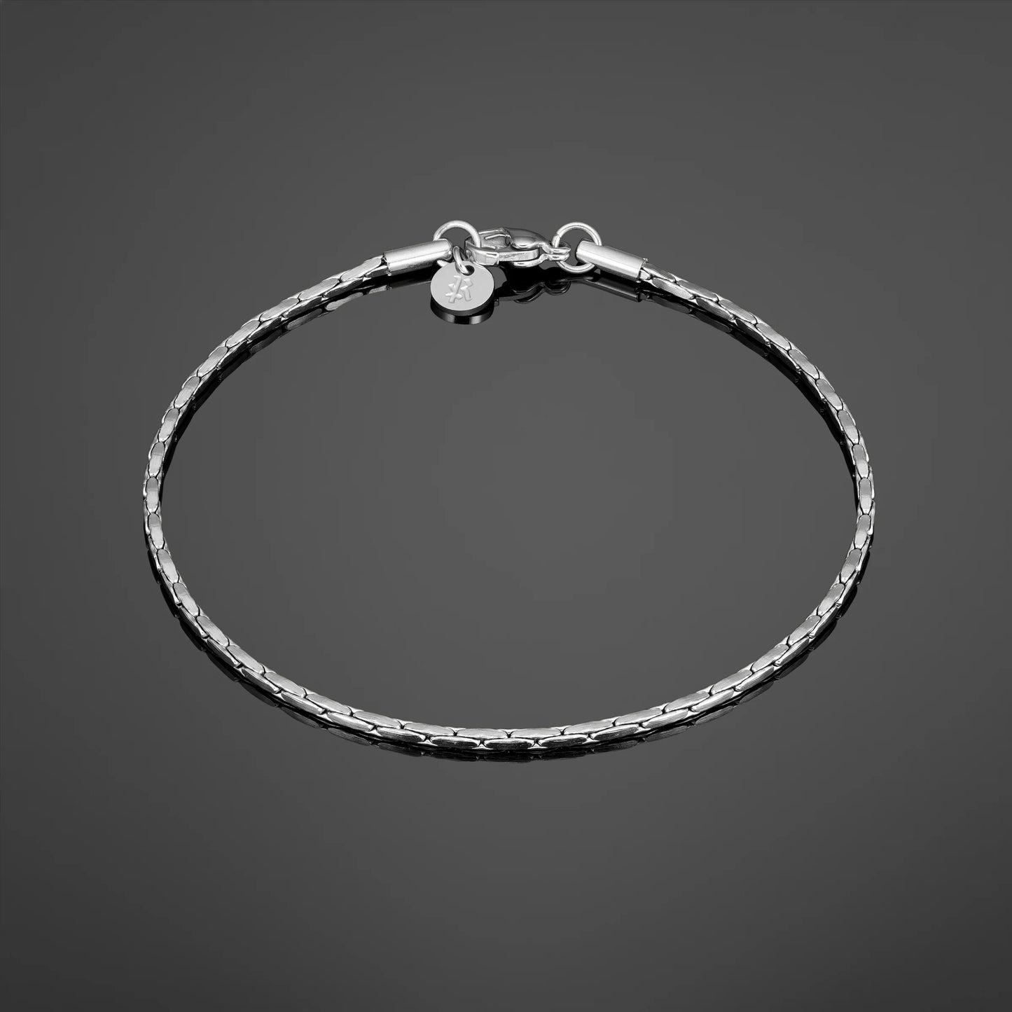 Minimal Wire Bracelet - Silver RG375