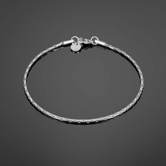 Minimal Wire Bracelet - Silver RG375