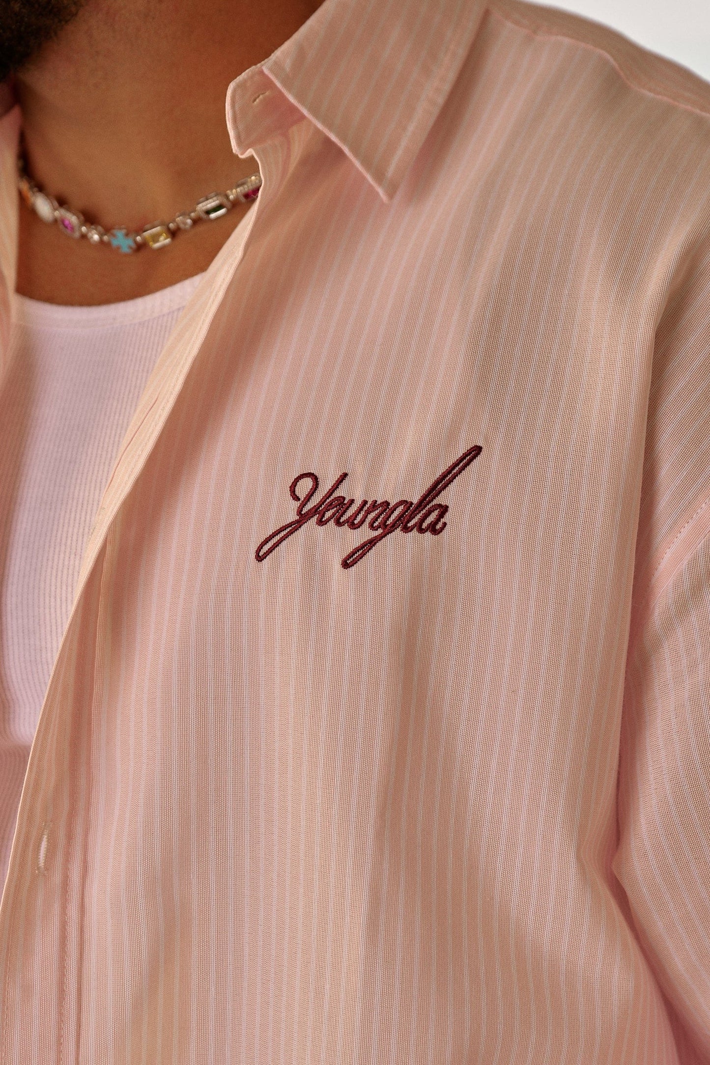 8043 - Industry Longsleeve Button-ups | Pink