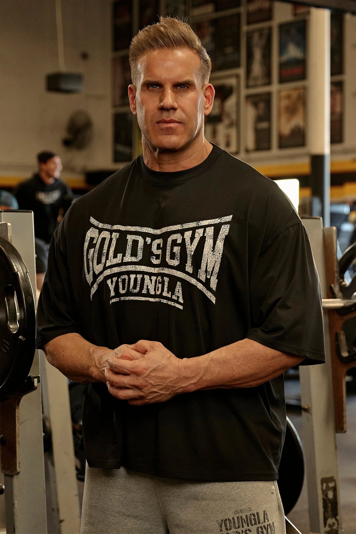 4248 - Gold's Iron Legacy Huge Tees | Black