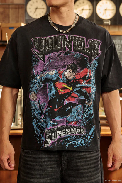 4044 - Superman Graphic Tees - In Action