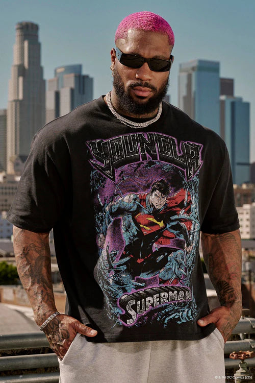 4044 - Superman Graphic Tees - In Action
