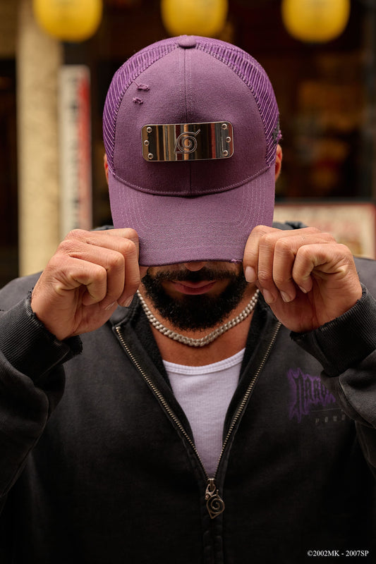 9049 - Naruto Forehead Protector Hats | Purple