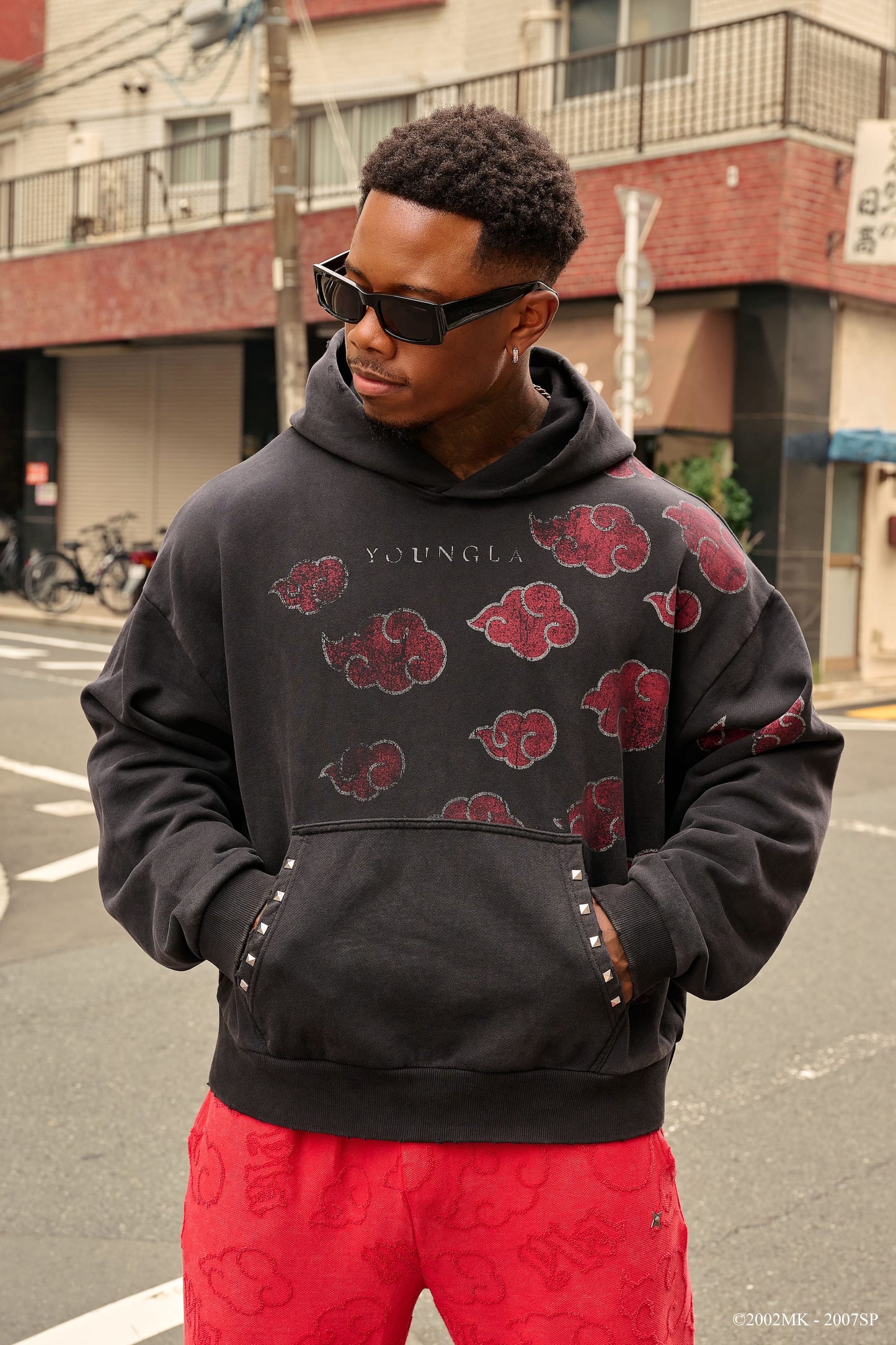 PRE-ORDEN: 5083 - Naruto Stud Artwork Hoodies | Akatsuki