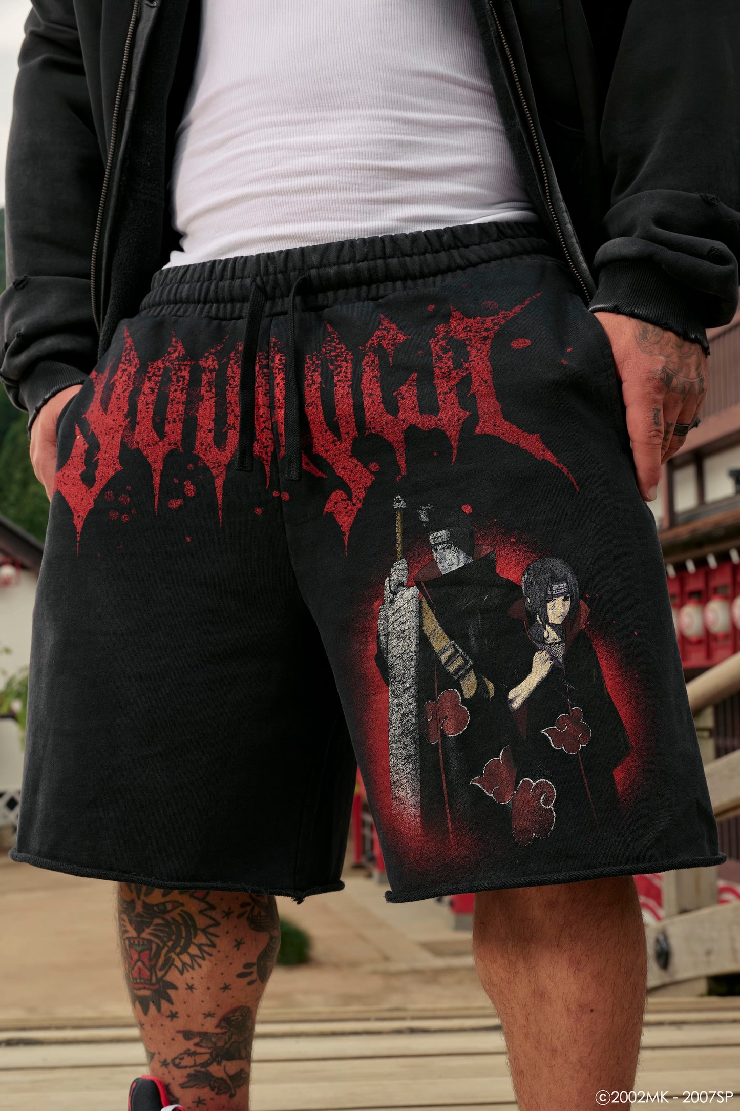 PRE-ORDEN: 1002 - Naruto Sweat Shorts | Itachi & Kisame