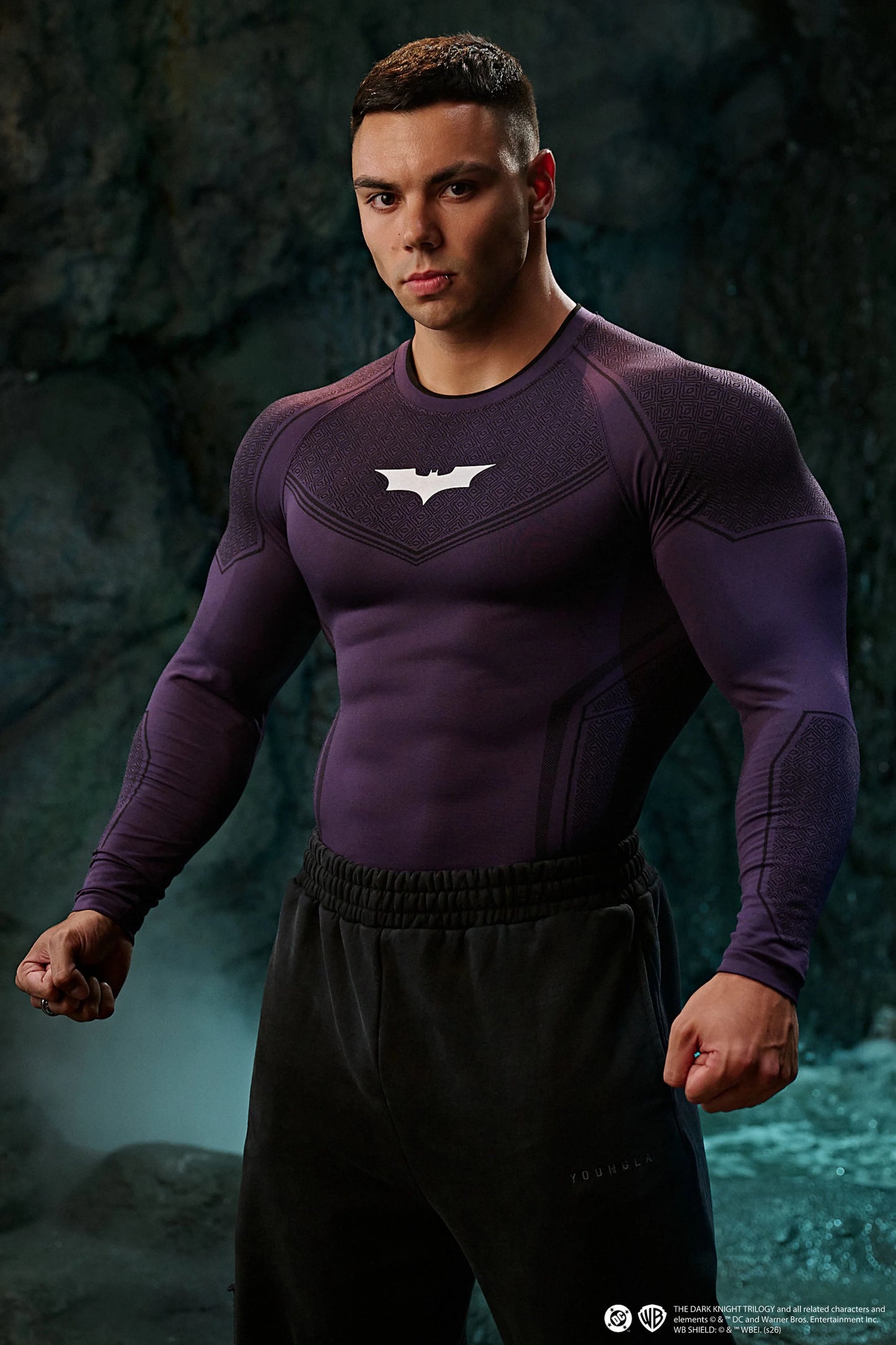 PRE-ORDEN: 8004 - Batman Compression Manga Larga | Purple