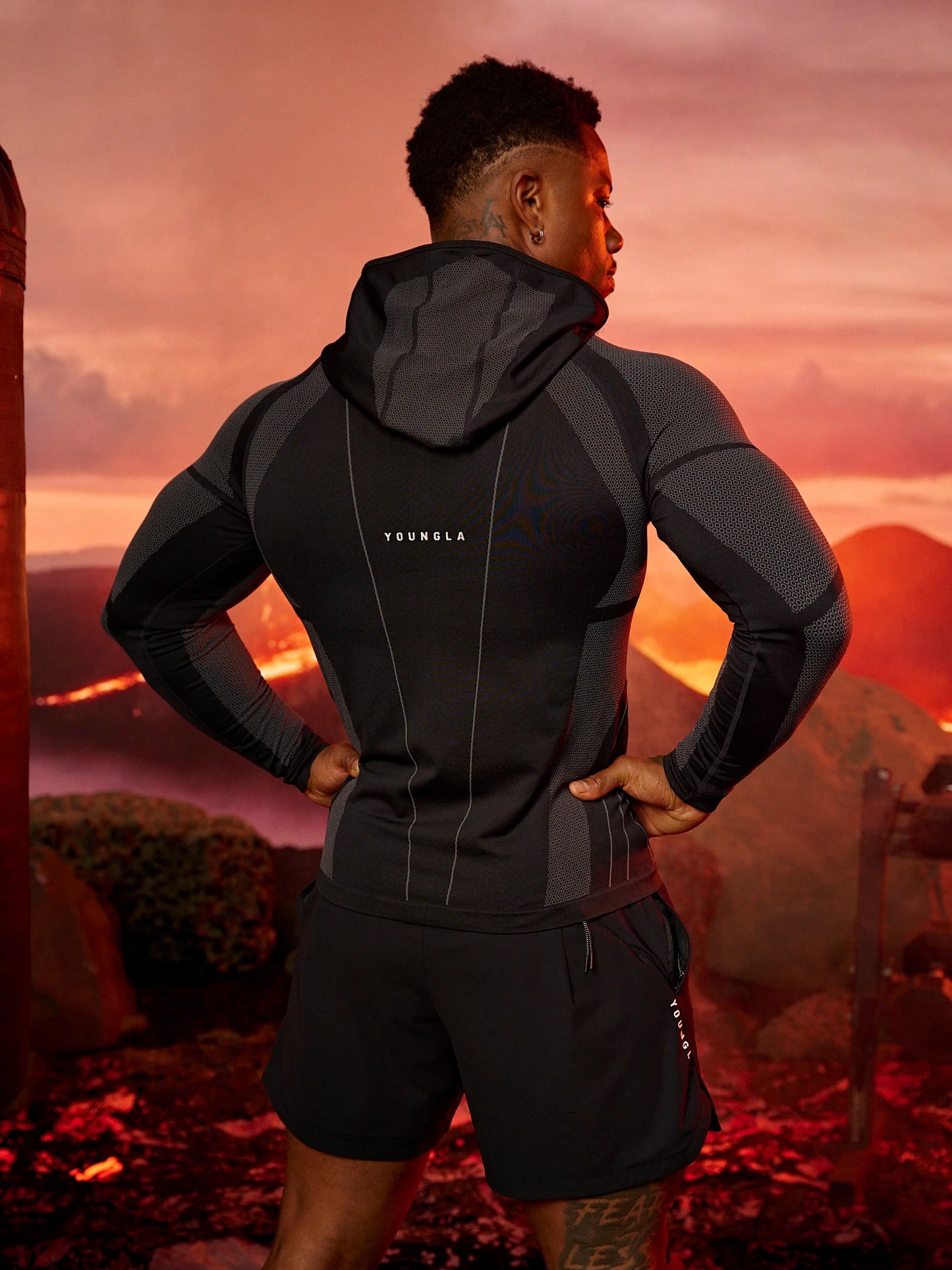 8061 - Apex Compression Zip-Ups | Black