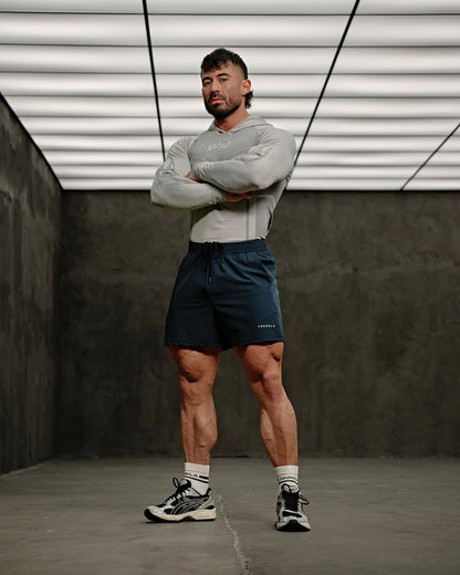8062 - Warrior Compression Hoodies - Gris