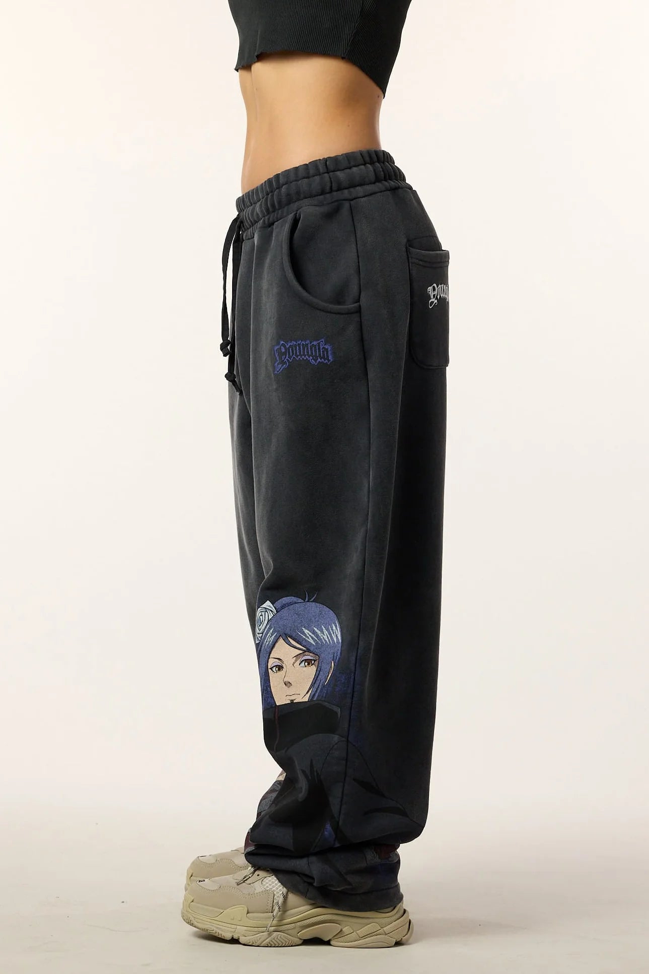 PRE-ORDEN: W2290 - Naruto Barrel Jogger | Washed Black