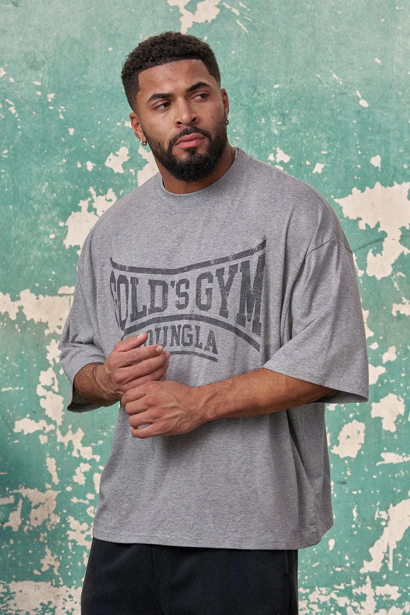4248 - Gold's Iron Legacy Huge Tees | Heather Grey