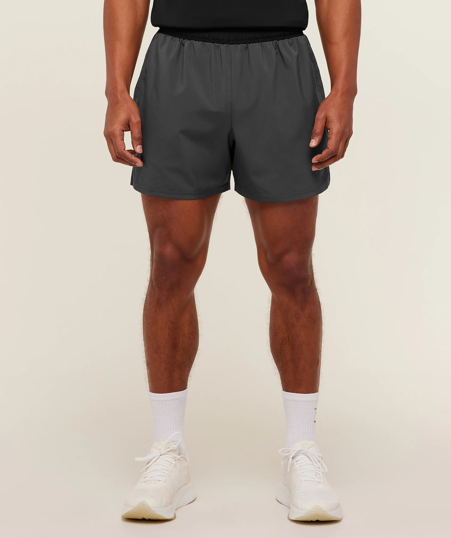 Arrival Contrast Shorts 5” | Grey/Black