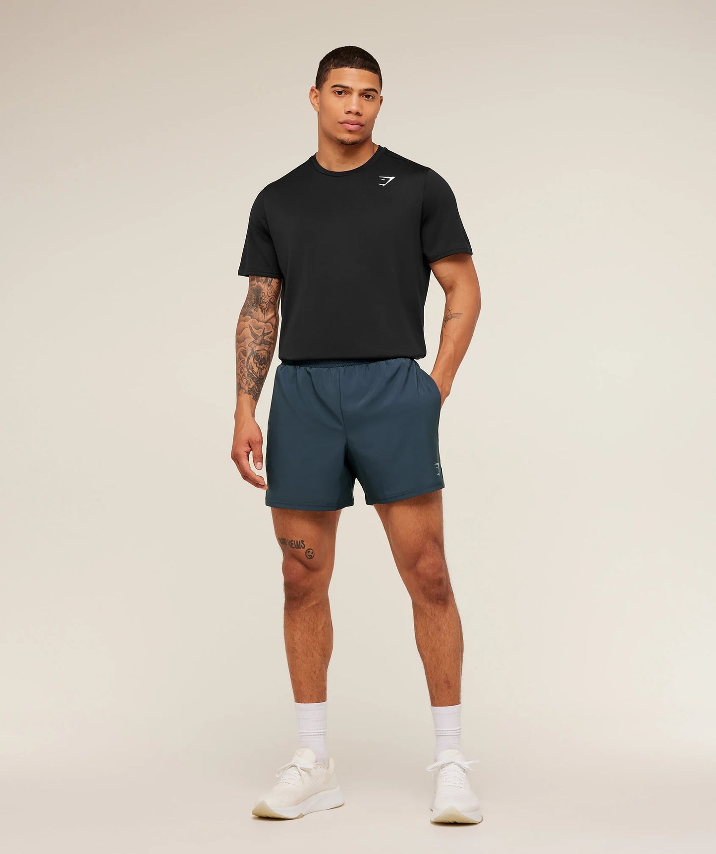 Arrival Contrast Shorts 5” | Stealth Blue / Flow Blue