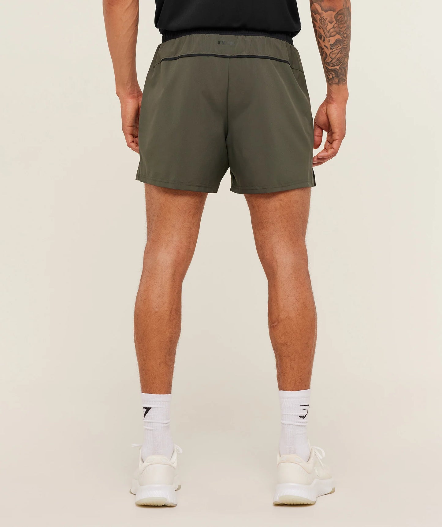 Arrival Contrast Shorts 5” | Strength Green/Black