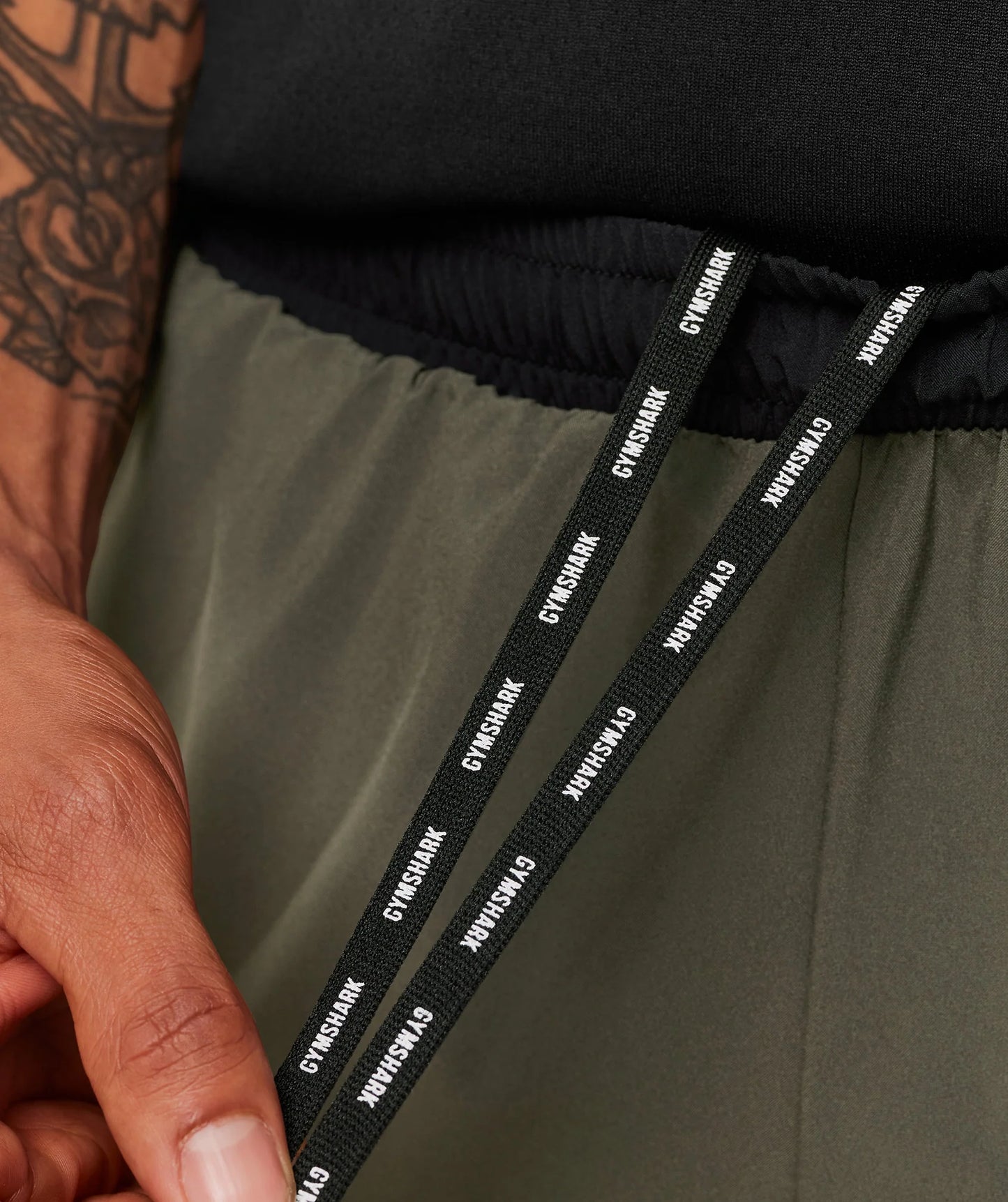 Arrival Contrast Shorts 5” | Strength Green/Black