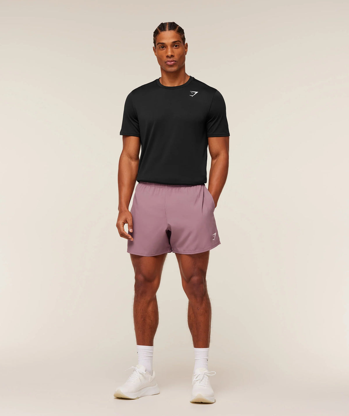 Arrival 5" Shorts | Calm Pink