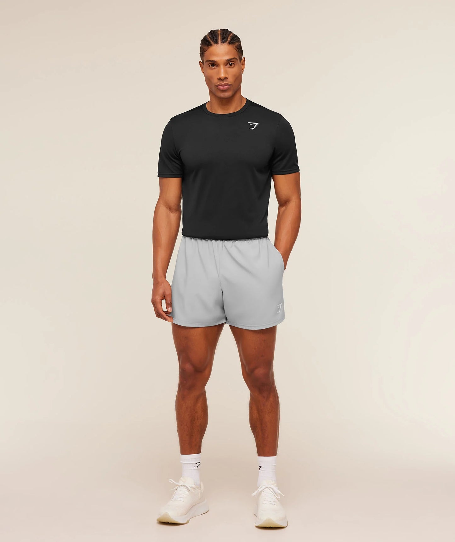 Arrival 5" Shorts | Stratus Grey