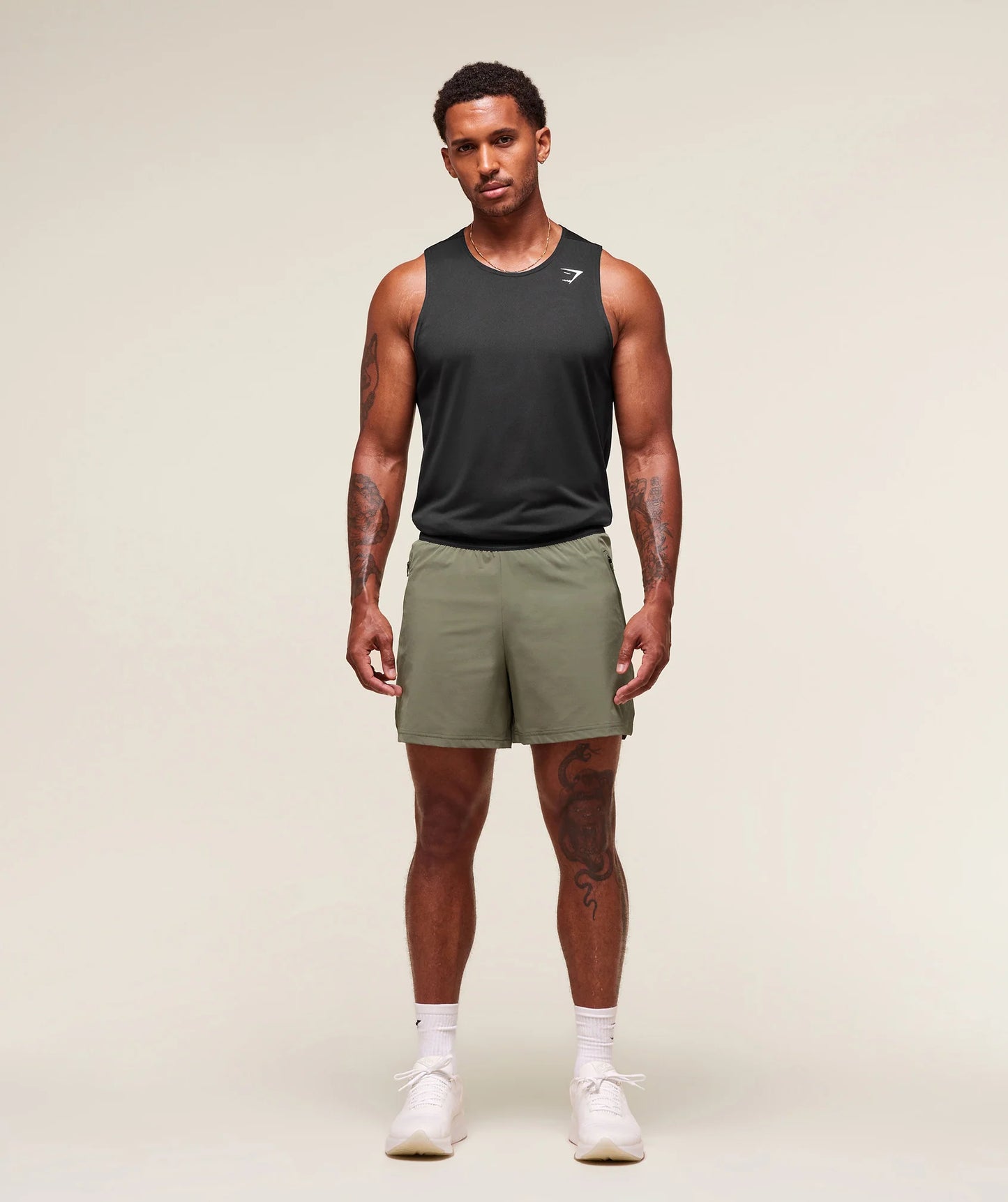 Fit Elite 5" Shorts | Base Green