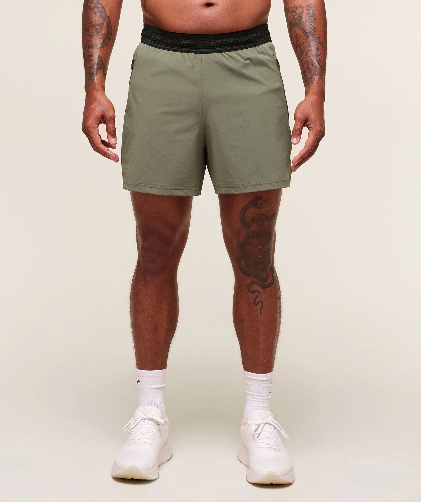 Fit Elite 5" Shorts | Base Green