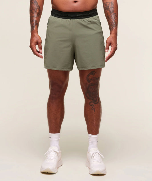 Fit Elite 5" Shorts | Base Green
