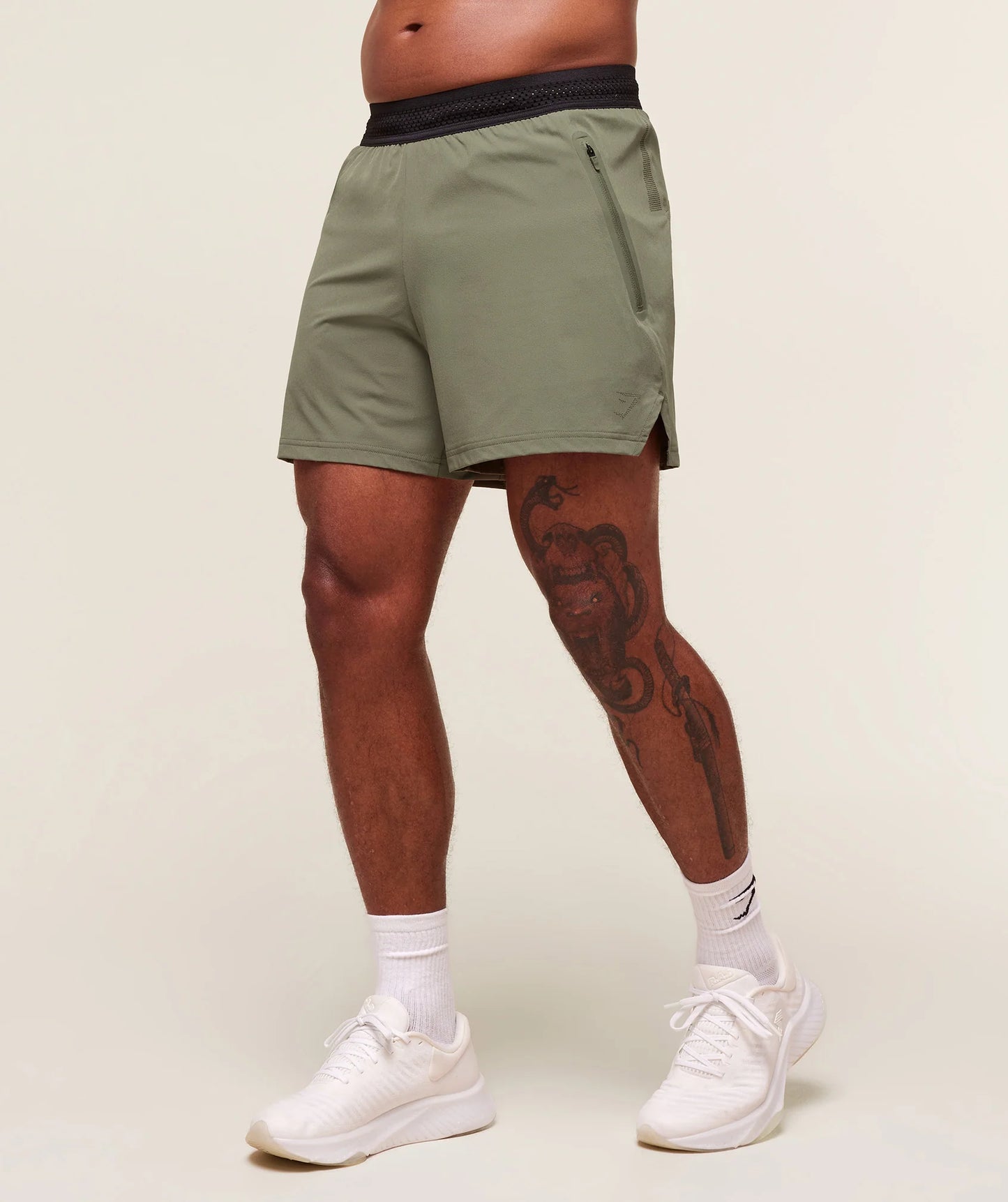 Fit Elite 5" Shorts | Base Green