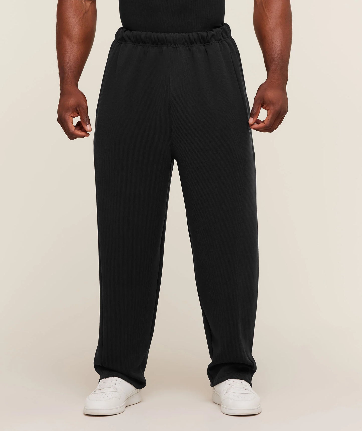 Straight Leg Tracksuit Pant | GS Black