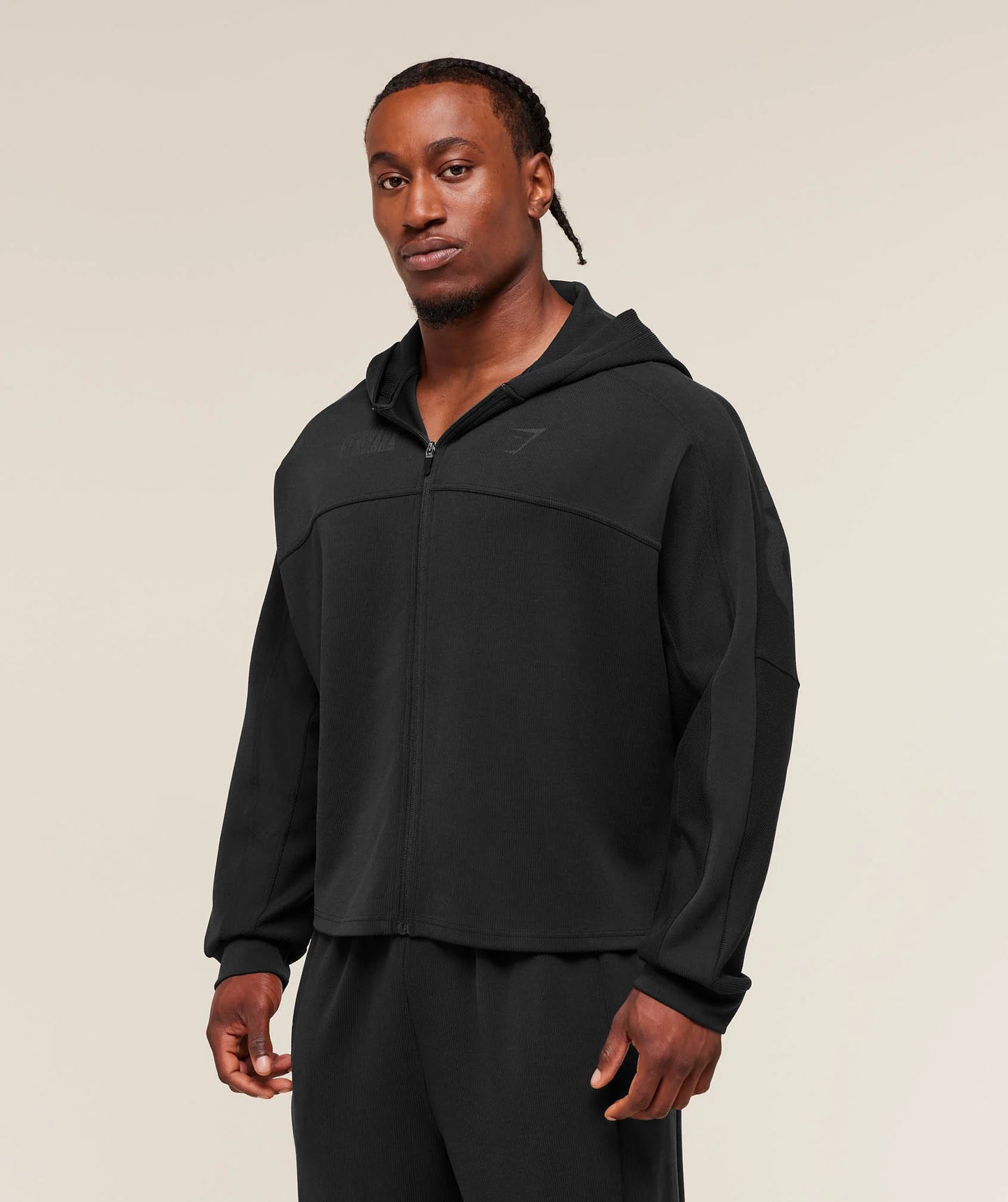 Bodybuilding Zip Up Hoodie | GS Black