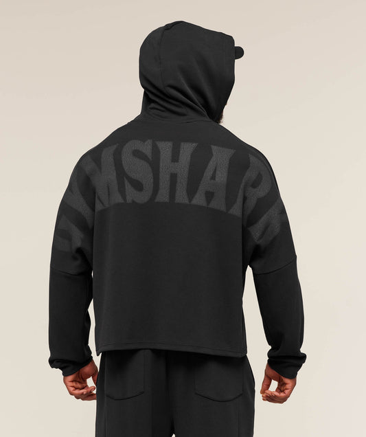 Bodybuilding Zip Up Hoodie | GS Black