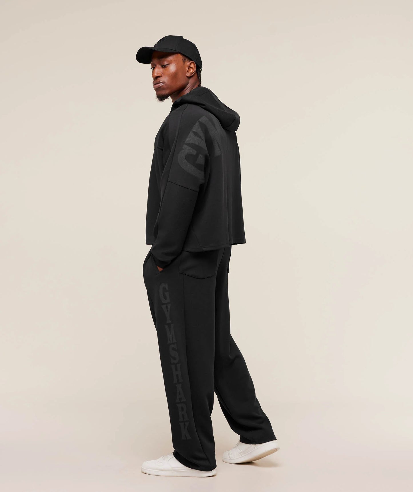 Straight Leg Tracksuit Pant | GS Black
