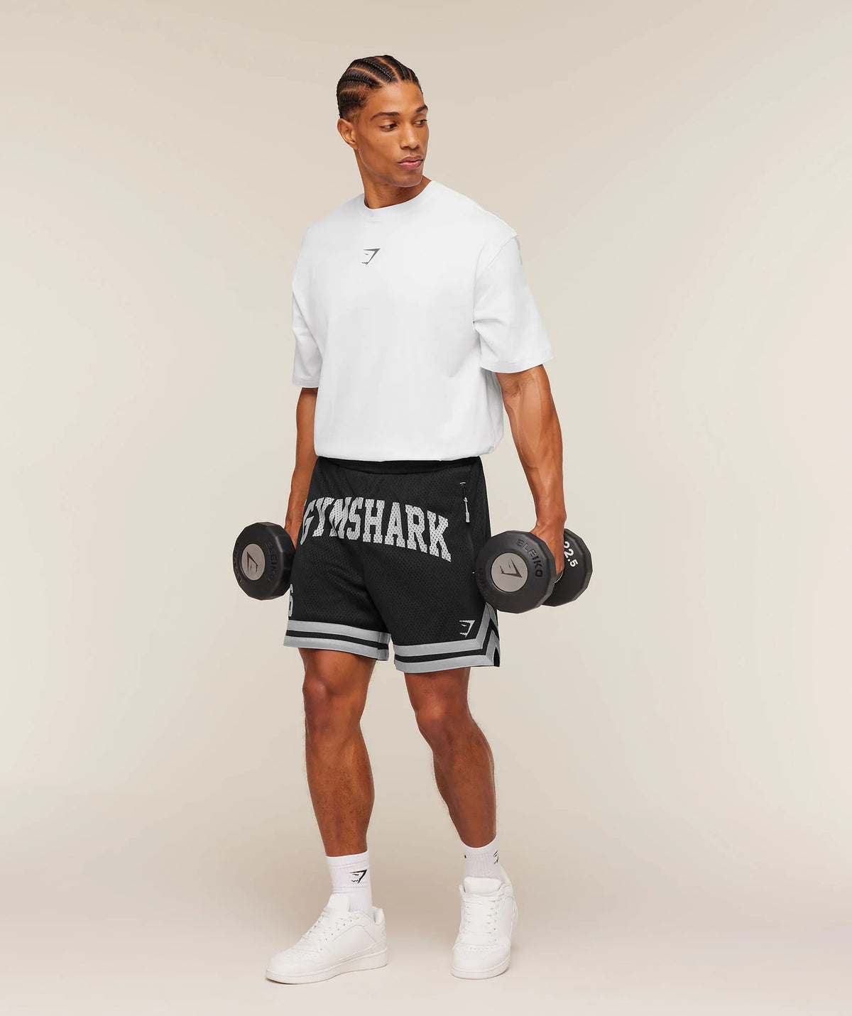 Campus Mesh Shorts | Black