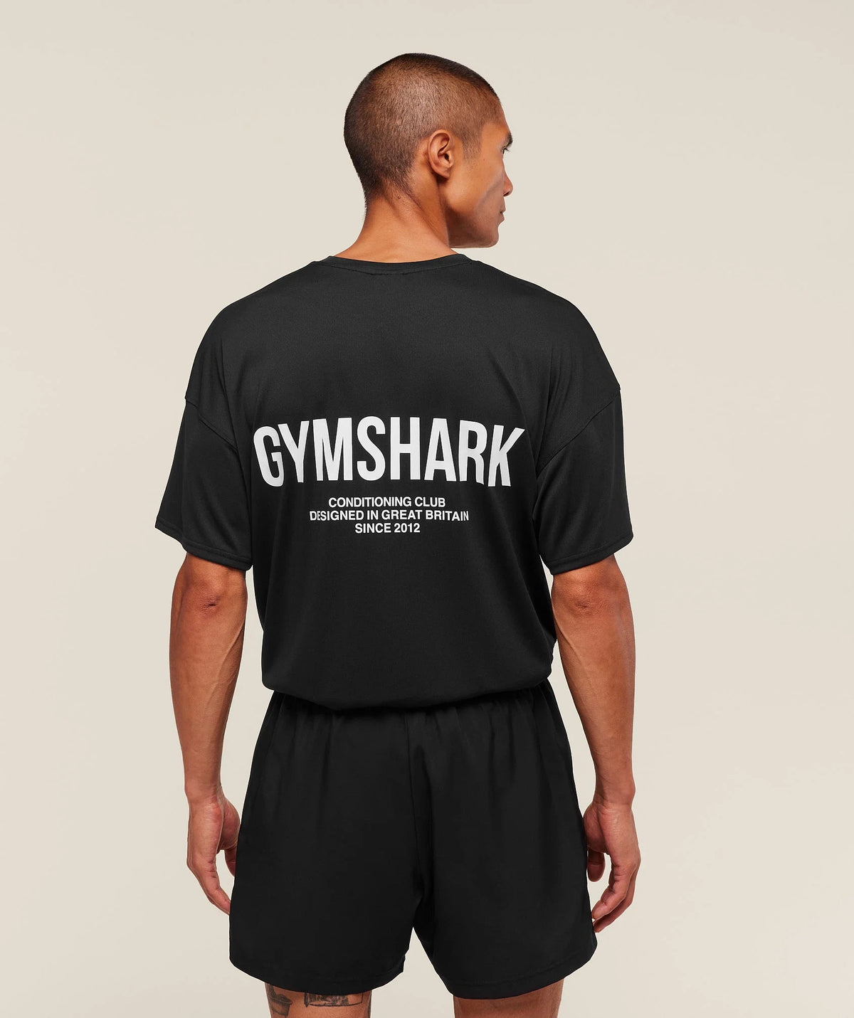 Conditioning Club Oversized T-Shirt | Black