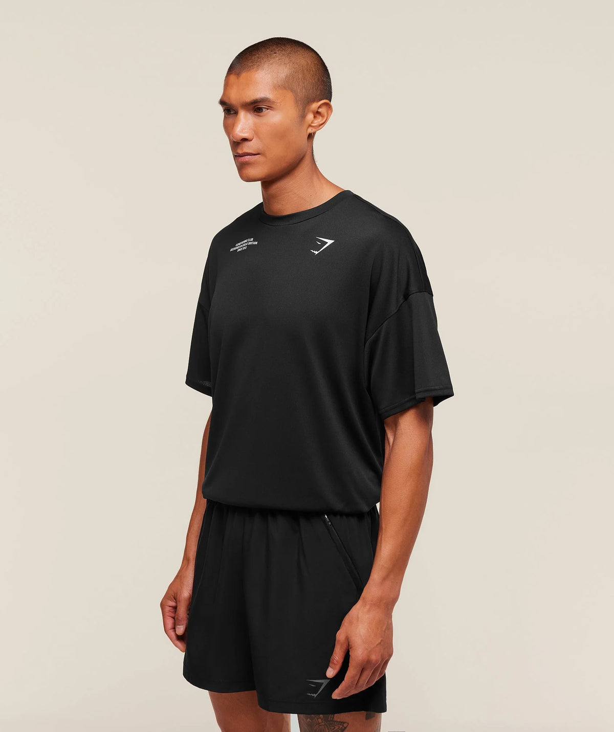 Conditioning Club Oversized T-Shirt | Black