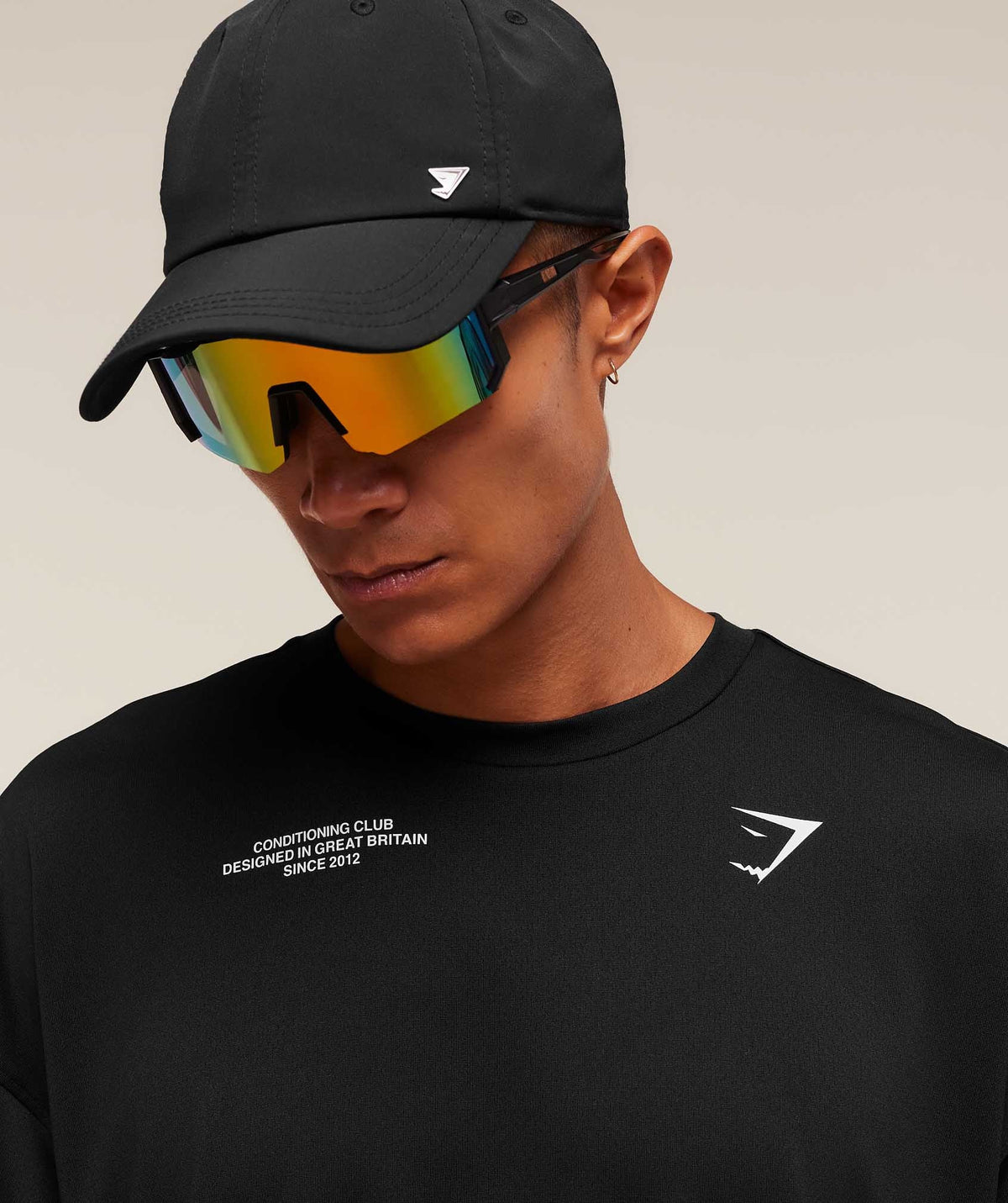 Conditioning Club Oversized T-Shirt | Black