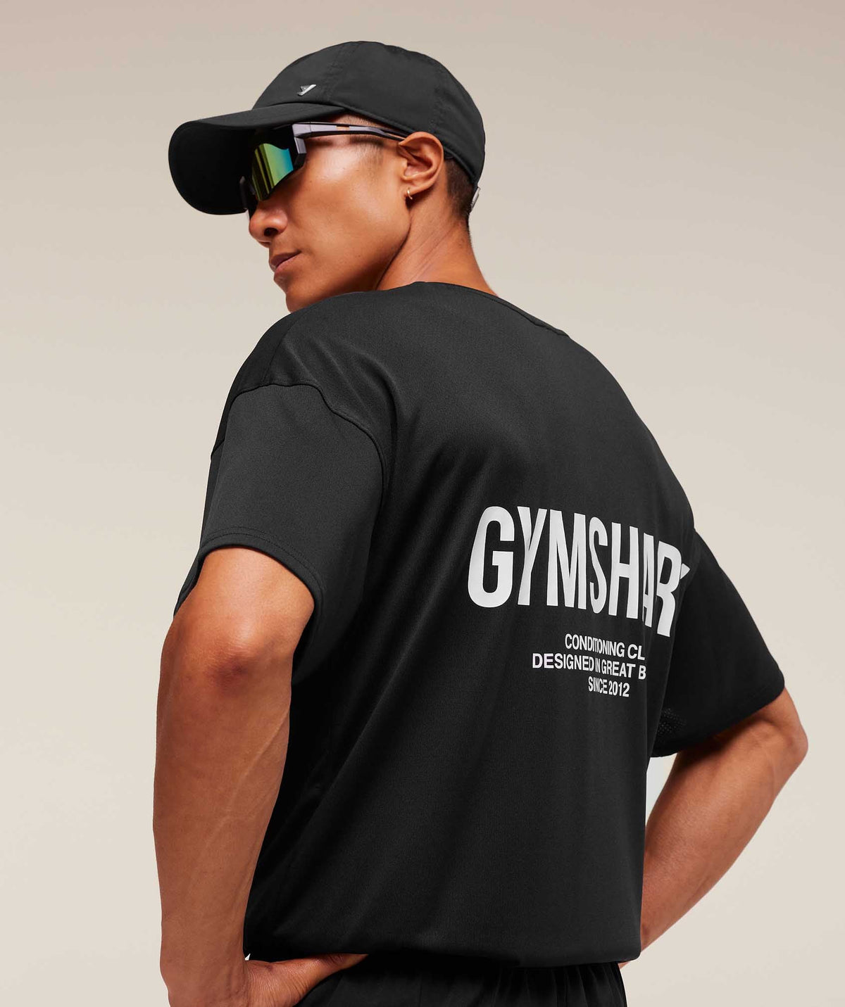 Conditioning Club Oversized T-Shirt | Black