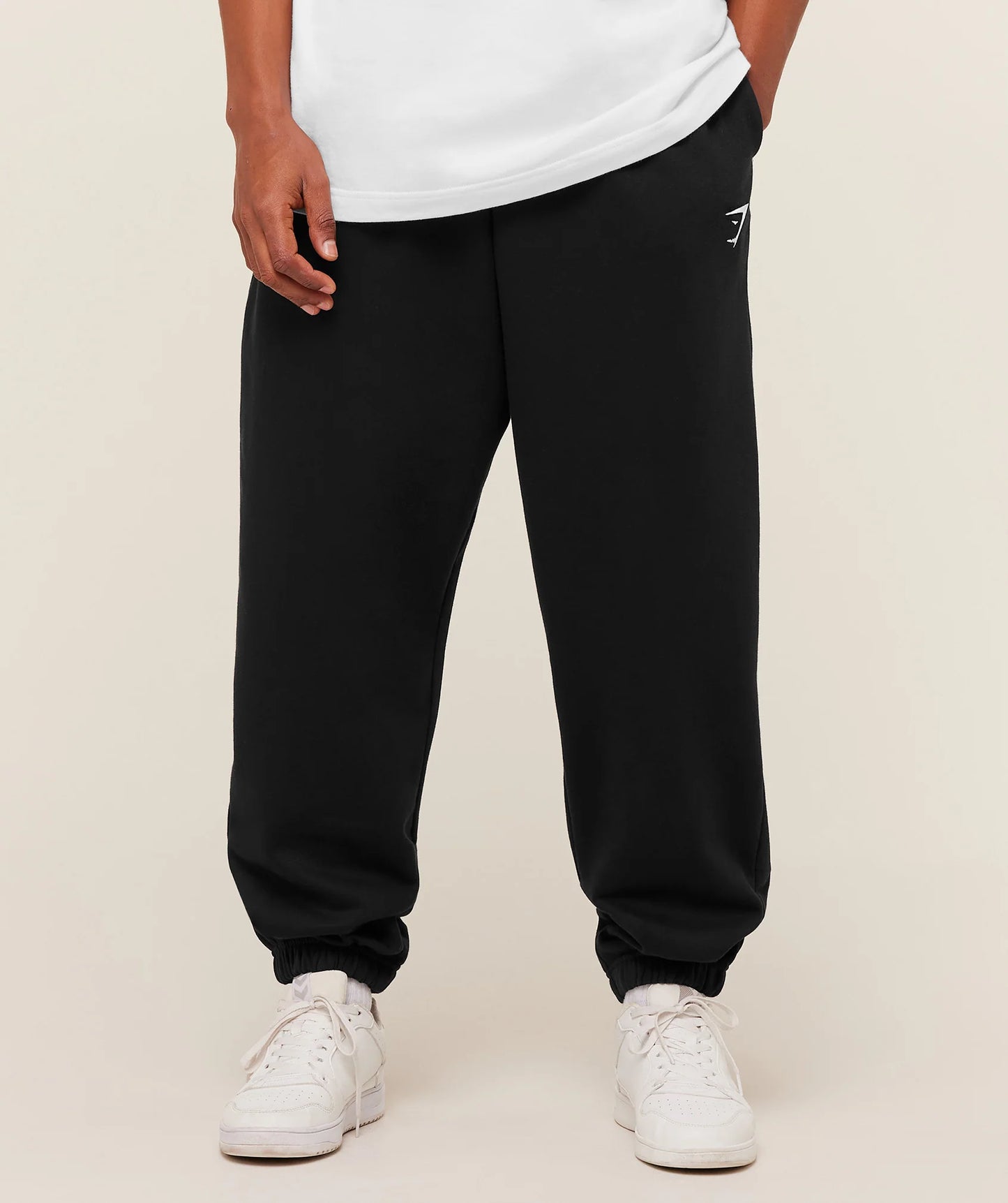 Crest Oversized Joggers | GS Black