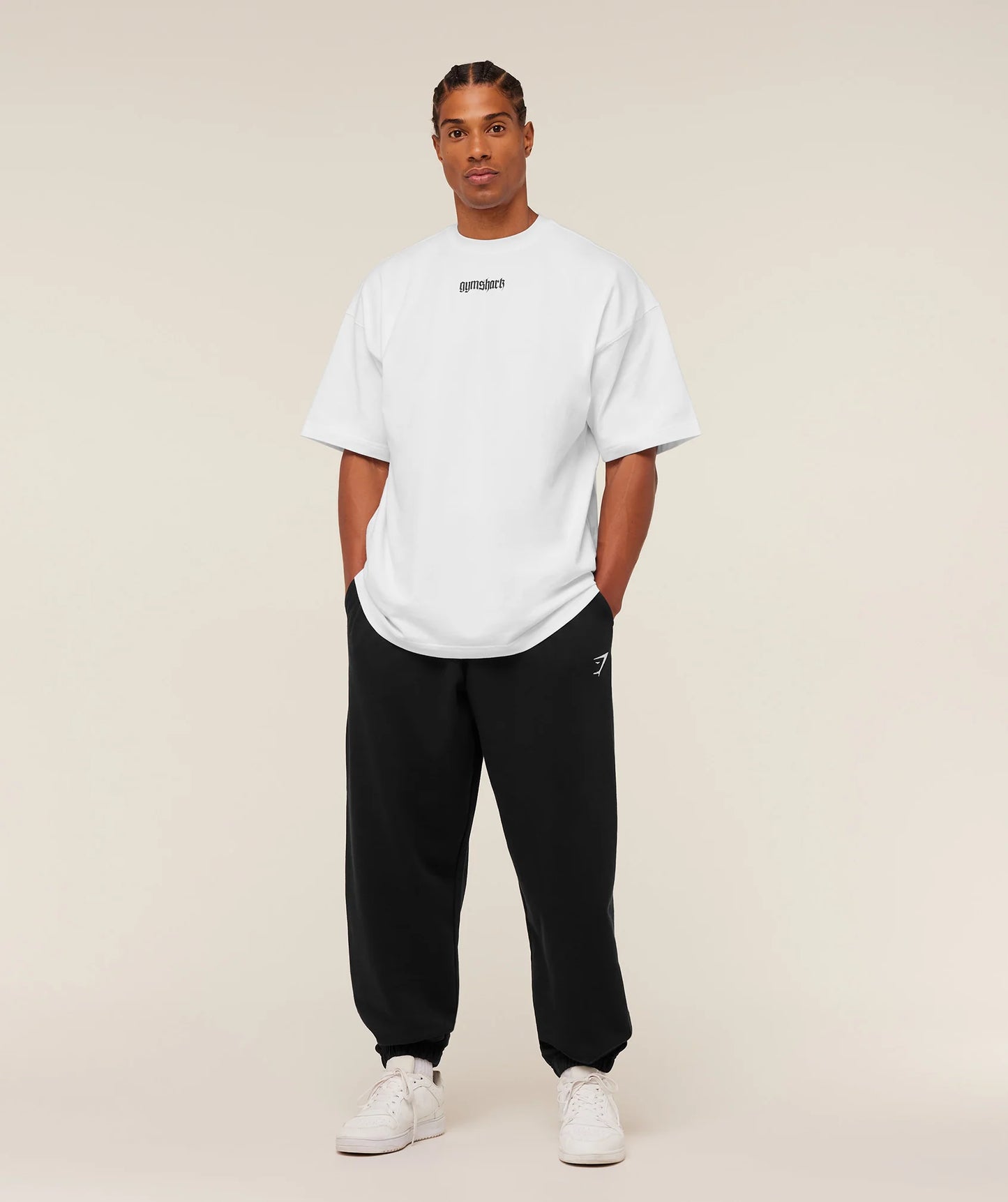 Crest Oversized Joggers | GS Black