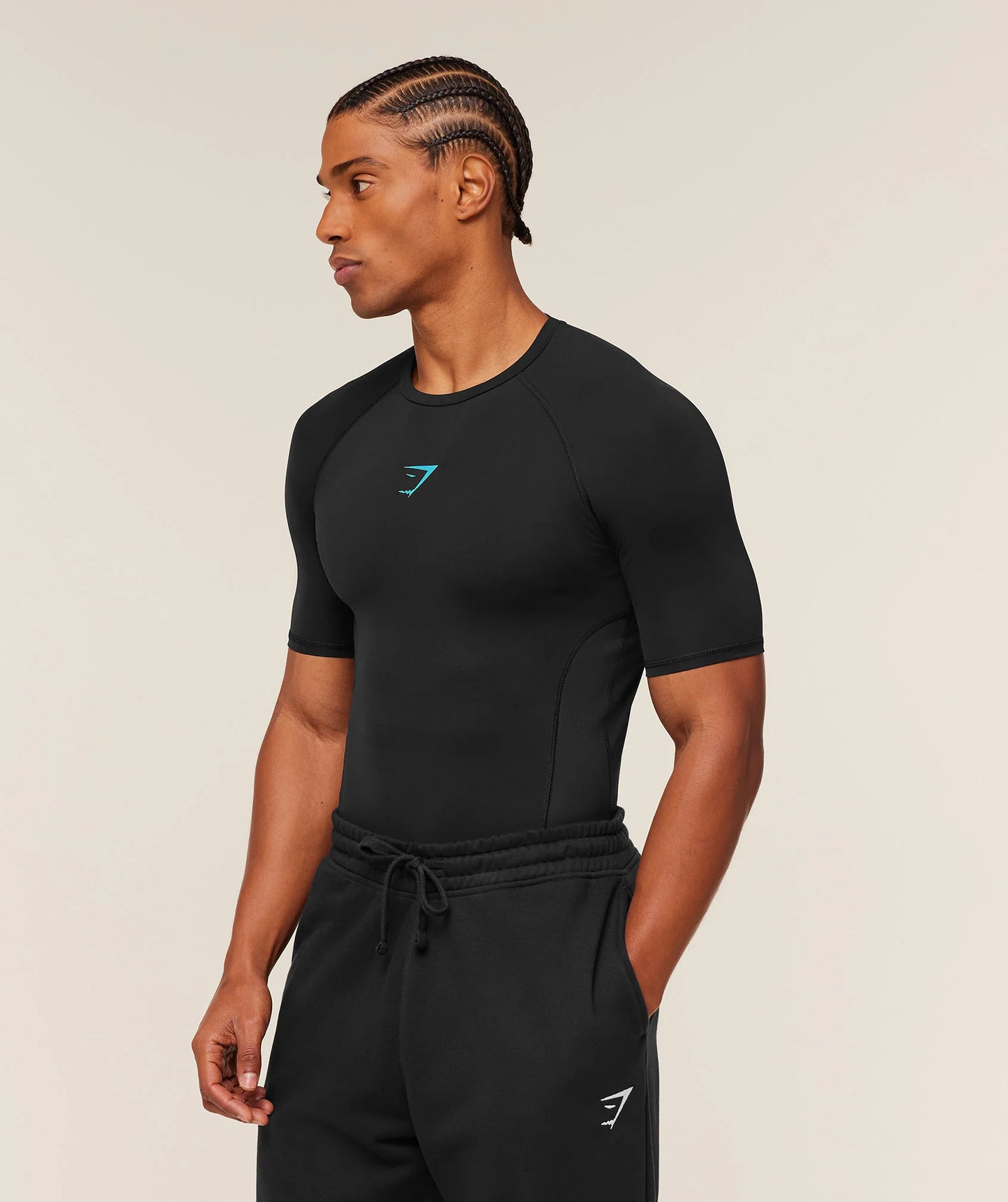 Element Baselayer T-Shirt | Black/Brand Blue